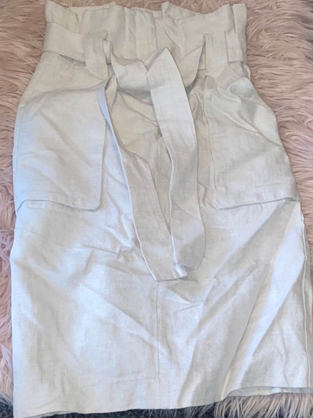 NWT H&M skirt with tie & pockets